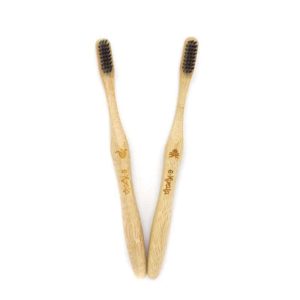 Cepillos de dientes de bambù para pareja